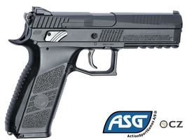 ASG CZ P-09 Siyah Blowback Havalı Tabanca - Thumbnail