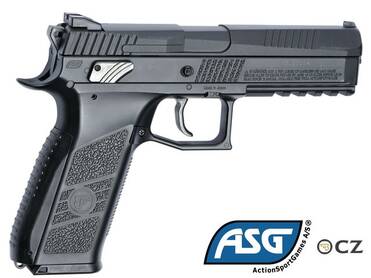 ASG CZ P-09 Siyah Blowback Havalı Tabanca