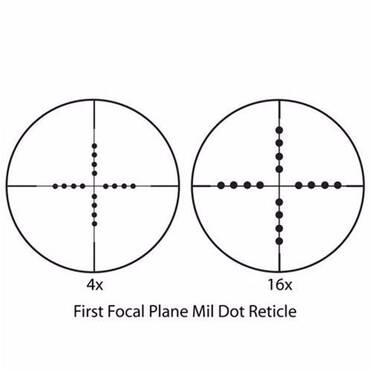 BARSKA BENCHMARK 4-16X50mm Mil-Dot Tüfek Dürbünü