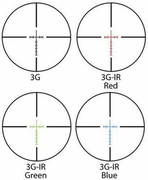 BARSKA POINT BLACK 6-24x40 IR 3G Tüfek Dürbünü