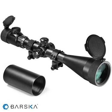 BARSKA SWAT 6-24X60 IR MIL DOT Tüfek Dürbünü