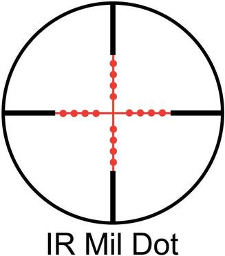 BARSKA SWAT 6-24X60 IR MIL DOT Tüfek Dürbünü