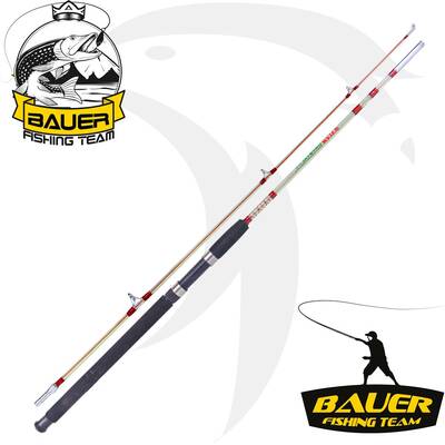 Bauer Crystal İki Parça Dolgu Şeffaf Olta Kamışı