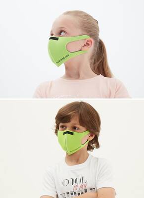 BLACKSPADE Çocuk Koruyucu Maske Limon S1