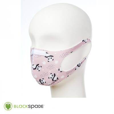 BLACKSPADE Çocuk Koruyucu Maske Panda Desen S1