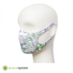 Blackspade - BLACKSPADE Çocuk Koruyucu Maske Paten Desen S2