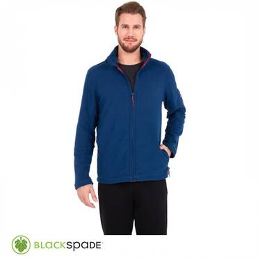 BLACKSPADE Önden Fermuarlı Polar Mont Lacivert S