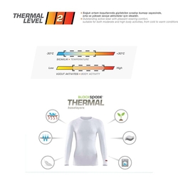 BLACKSPADE Termal Sweatshirt 2. Seviye Gri L - Thumbnail