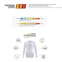 BLACKSPADE Termal Sweatshirt 2. Seviye Yeşil S - Thumbnail