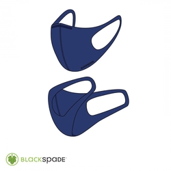 Blackspade - BLACKSPADE Unisex Koruyucu Maske Lacivert L