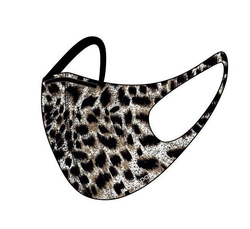 BLACKSPADE Unisex Koruyucu Maske Leopar L - Thumbnail