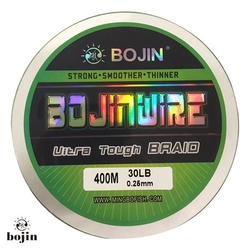 Bojin - BOJIN 4X Braıd İp Misina 0.25 mm 400 m Yeşil