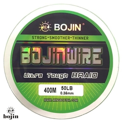 Bojin - BOJIN 4X Braıd İp Misina 0.35 mm 400 m Yeşil