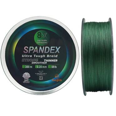 BOJIN 8X Spandex İp Misina 0.35 mm 300 m