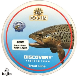 Bojin - BOJIN Alabalık Misinası 0.18 mm 400 m Şeffaf