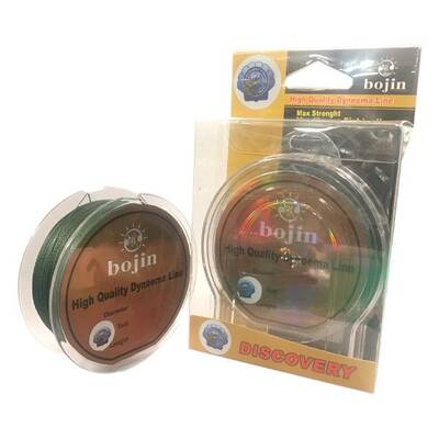 BOJIN Dyneema İp Misina 100 m - 0.12 mm Renk:Yesil