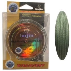 BOJIN Dyneema İp Misina 100 m - 0.16 mm Renk:Yeşil - Thumbnail