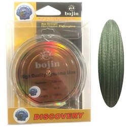 BOJIN Dyneema İp Misina 100 m - 0.20 mm Renk:Yeşil - Thumbnail