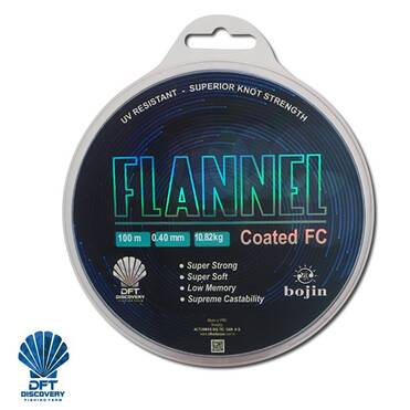 BOJIN Flannel Fluorocarbon100 m 0.40 mm Misina