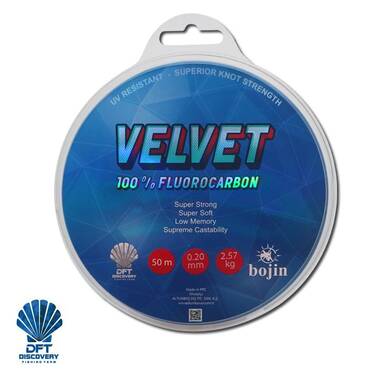 BOJIN Velvet Fluorocarbon 50 m 0.20 mm Misina