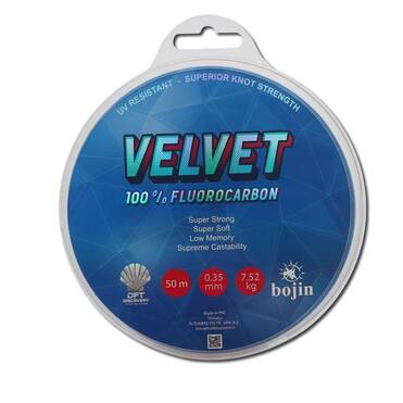 BOJIN Velvet Fluorocarbon 50 m 0.35 mm Misina