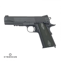 Cybergun - CYBERGUN Colt 1911 GBB Mat Siyah Airsoft Tabanca