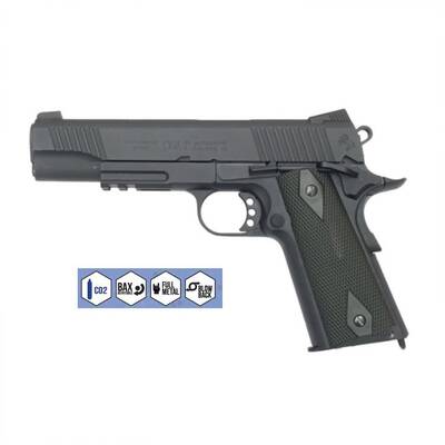 CYBERGUN Colt 1911 GBB Mat Siyah Airsoft Tabanca