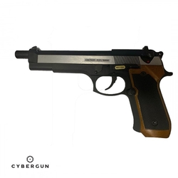 Cybergun - CYBERGUN M92 Long Dual Tone WG Airsoft Tabanca