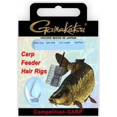 D. GAMAKATSU BKS-3310B Carp Feeder Hair Rigs 12Cm