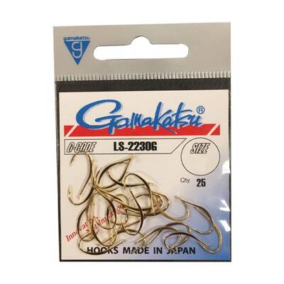 D. GAMAKATSU LS-2230G No:8 Gold Olta İğnesi 1/25