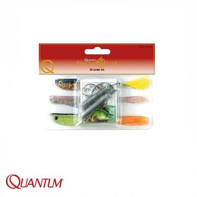 D. QUANTUM Drop Shot Zander Set Sahte Yem Seti