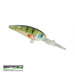 Spro - D. SPRO Chibi Shad 40 LL Green Perch 3P Maket Yem