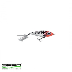 Spro - D. SPRO Iris Flash Jerk 10Cm Red Head Sahte Yem