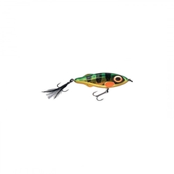 D. SPRO Iris Flash Jerk 10Cm Red Perch Sahte Yem - Thumbnail