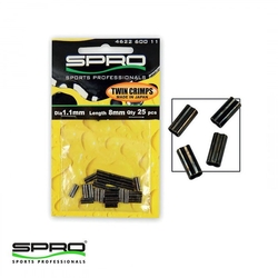 Spro - D. SPRO Twin Crimps İkili Sıkma Burcu 1.1MM 10/25