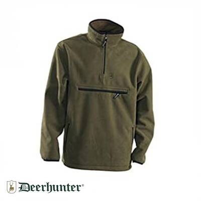 DEERHUNTER Bonded Anorak Polar Sweatshirt Yeşil L