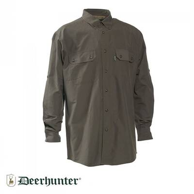 DEERHUNTER Evan 353 Bambu Yeşil Uzun Kol Gömlek 41