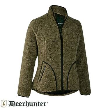 DEERHUNTER Lady Geneva Fiber Yeşil Yünlü Mont 40