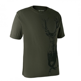 DEERHUNTER T-shirt Geyik Desenli 2XL - Thumbnail