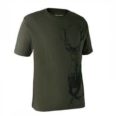 DEERHUNTER T-shirt Geyik Desenli 2XL