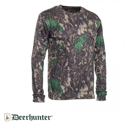 DeerHunter - DEERHUNTER Trail Camo L/S 80 Orman Kamuflaj Tişört