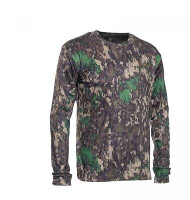 DEERHUNTER Trail Camo L/S 80 Orman Kamuflaj Tişört