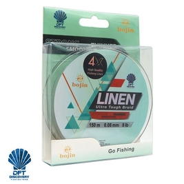 DFT - DFT Bojin 4X aLinen İp Misina 0.08 mm 150 m Yeşil