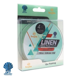 DFT - DFT Bojin 4X Linen İp Misina 0.06 mm 150 m Yeşil