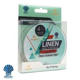 DFT - DFT Bojin 4X Linen İp Misina 0.14 mm 150 m Yeşil