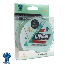 DFT - DFT Bojin 4X Linen İp Misina 0.16 mm 150 m Yeşil