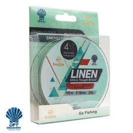 DFT - DFT Bojin 4X Linen İp Misina 0.18 mm 150 m Yeşil