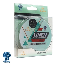 DFT - DFT Bojin 4X Linen İp Misina 0.20 mm 150 m Yeşil