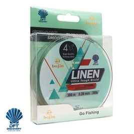 DFT - DFT Bojin 4X Linen İp Misina 0.26 mm 300 m Yeşil