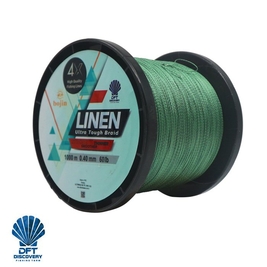 DFT - DFT Bojin 4X Linen İp Misina 0.40 mm 1000m Yeşil